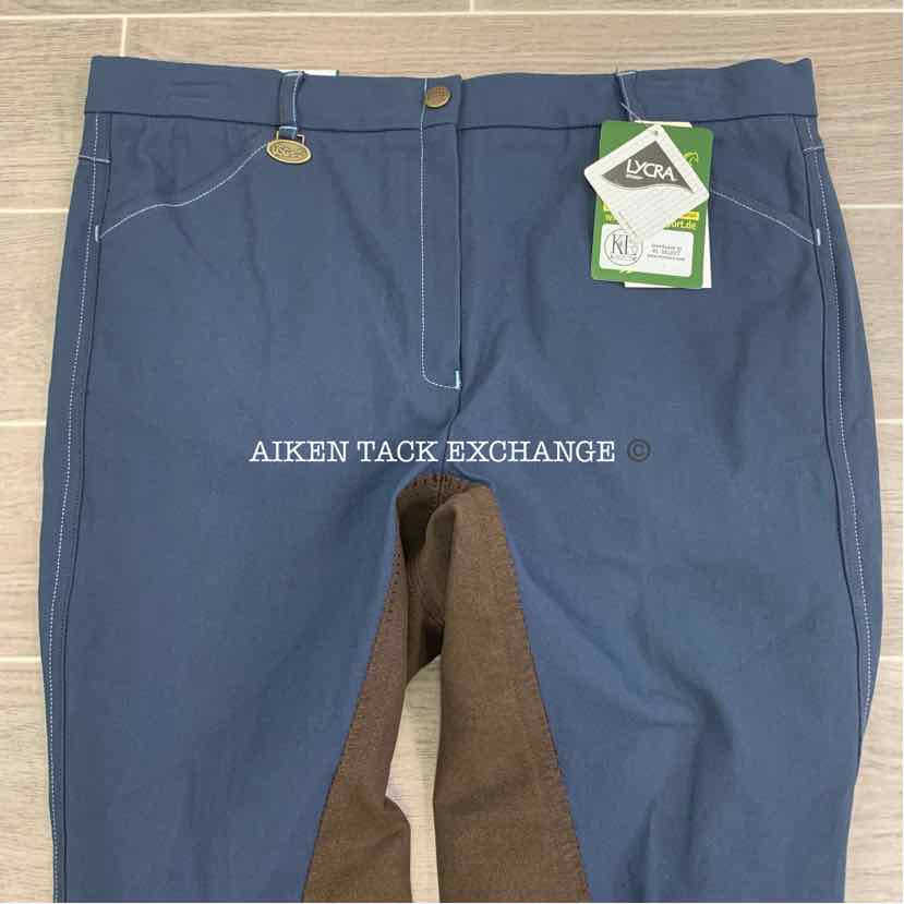 KL Select USG Luana Full Seat Breeches, Size 34