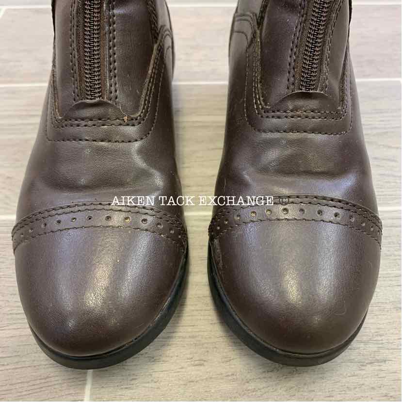 Saxon Syntovia Zip Paddock Boots, Size 3