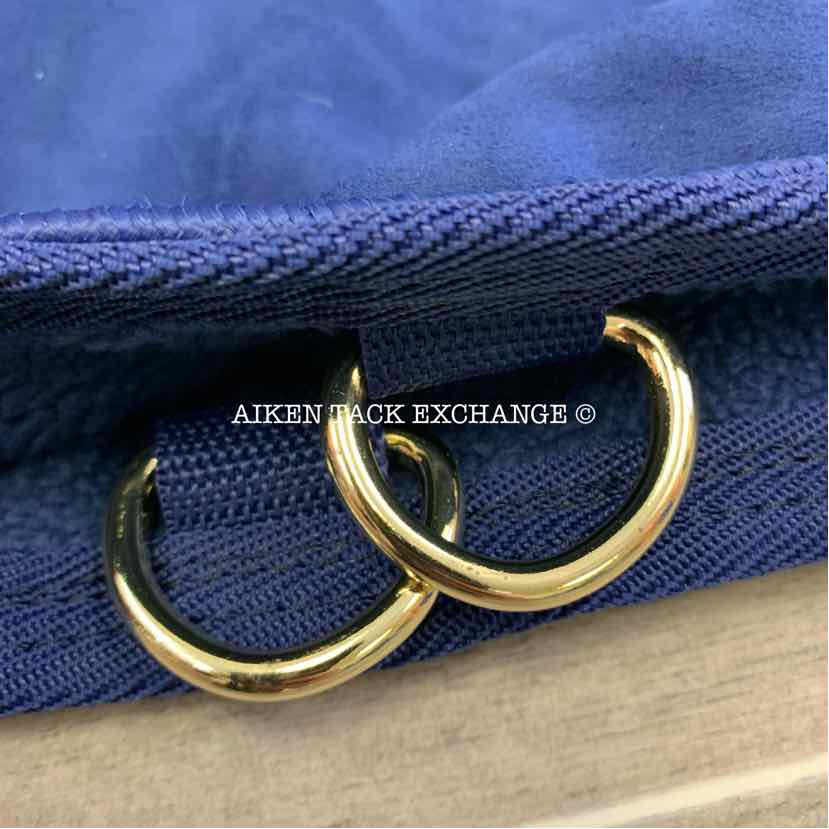 **CLEARANCE** Fenwick Equestrian EquSuede Performance Dress Blanket, Blue, 86"