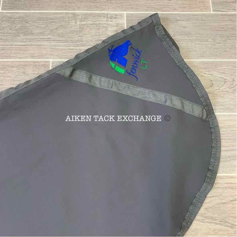 **CLEARANCE** Fenwick Equestrian LT Liquid Titanium Quarter Sheet, Grey, Size MEDIUM, Brand New