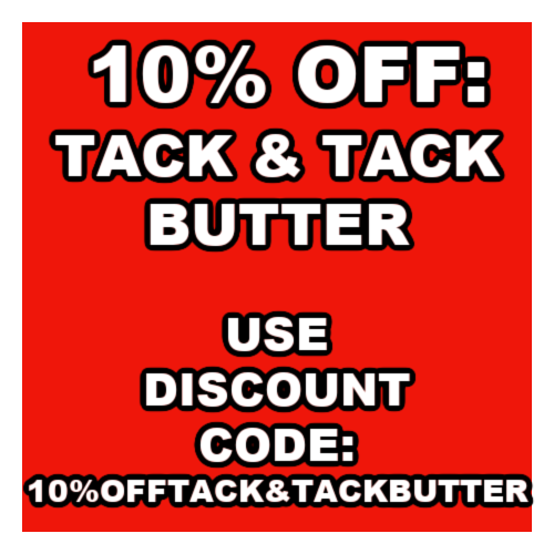 10% OFF: Tack & Tack Butter