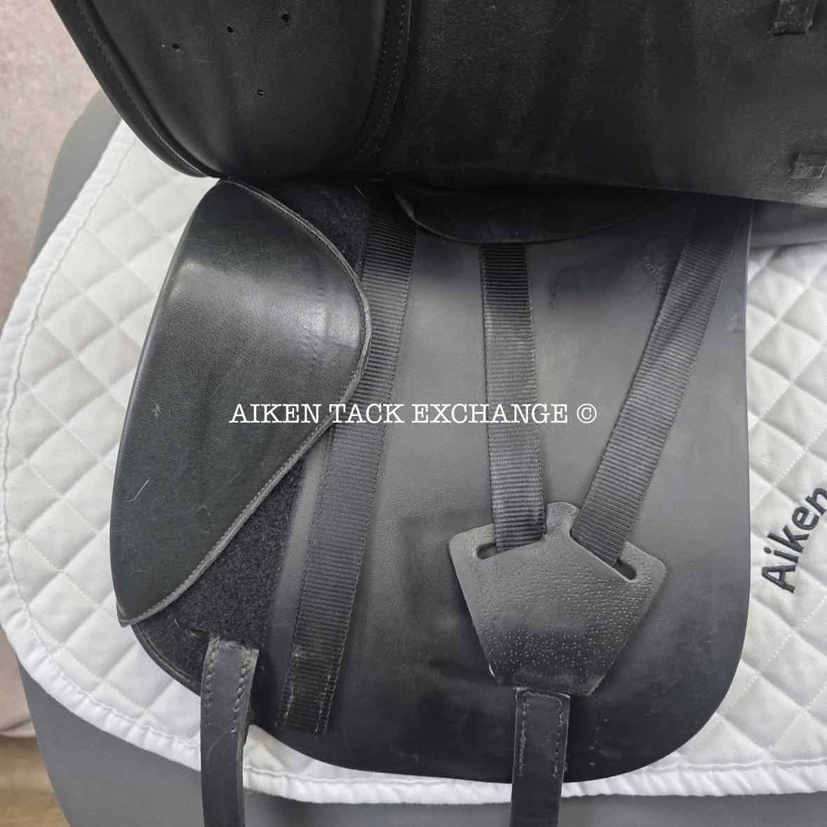 Harry Dabbs All Purpose Saddle, 17.5" Seat, XX-Wide Hoop Tree, Wool Flocked Panels