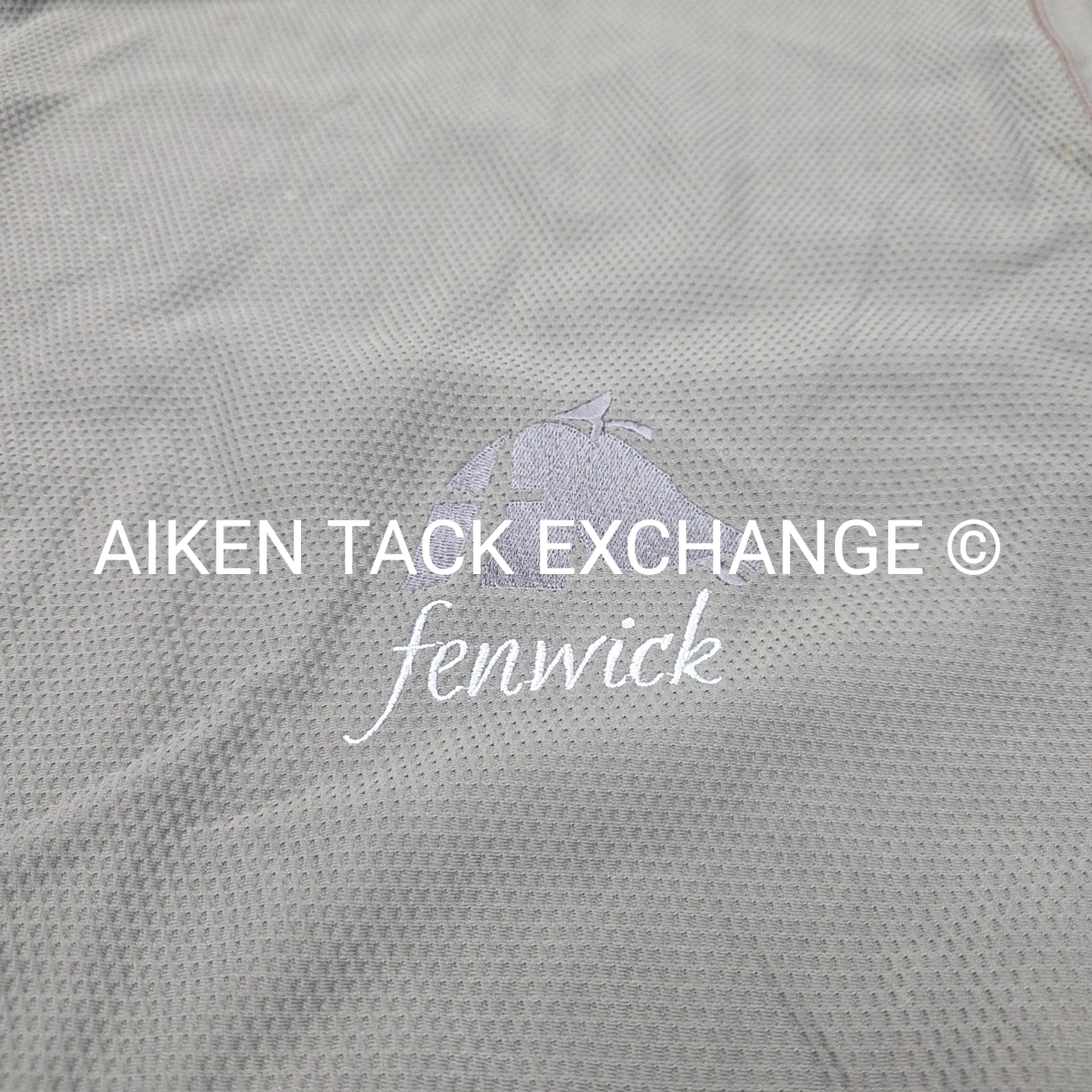 Fenwick Equestrian Sporty Dress Sheet Cooler, Grey, 86"