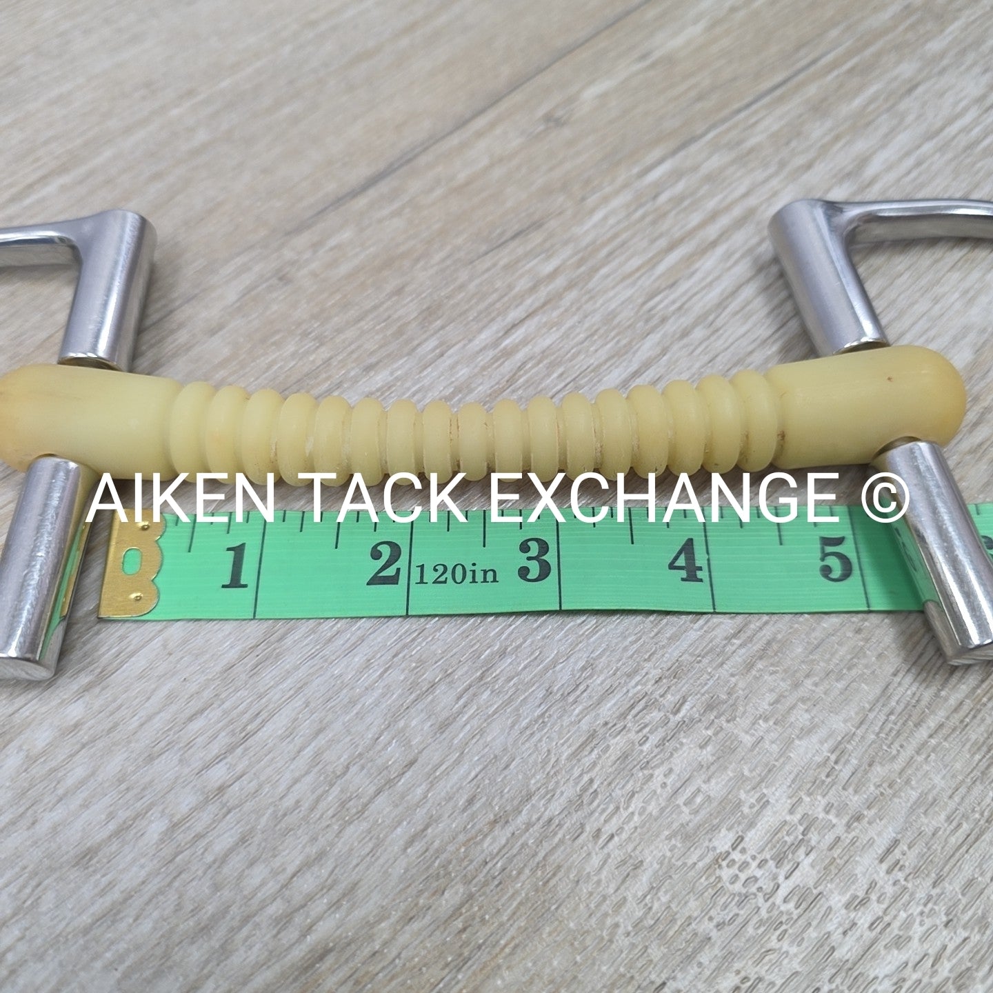 Happy Mouth Ribbed Mullen Mouth D Ring Bit 5"