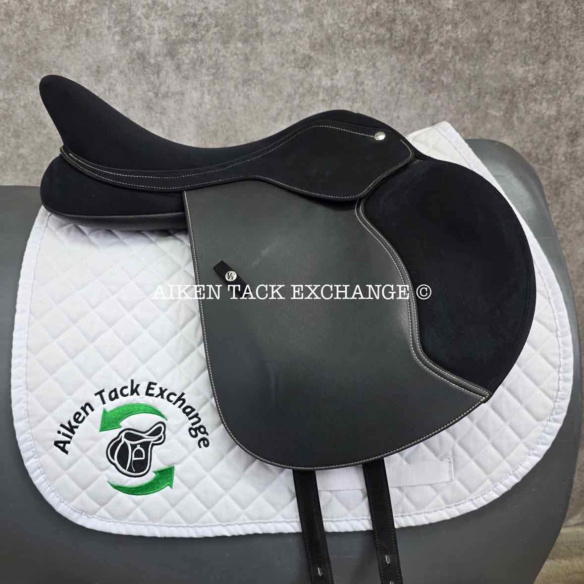 2023 Wintec Pro Jump Saddle with HART, 17" Seat, Adjustable Tree - Changeable Gullet, CAIR Panels