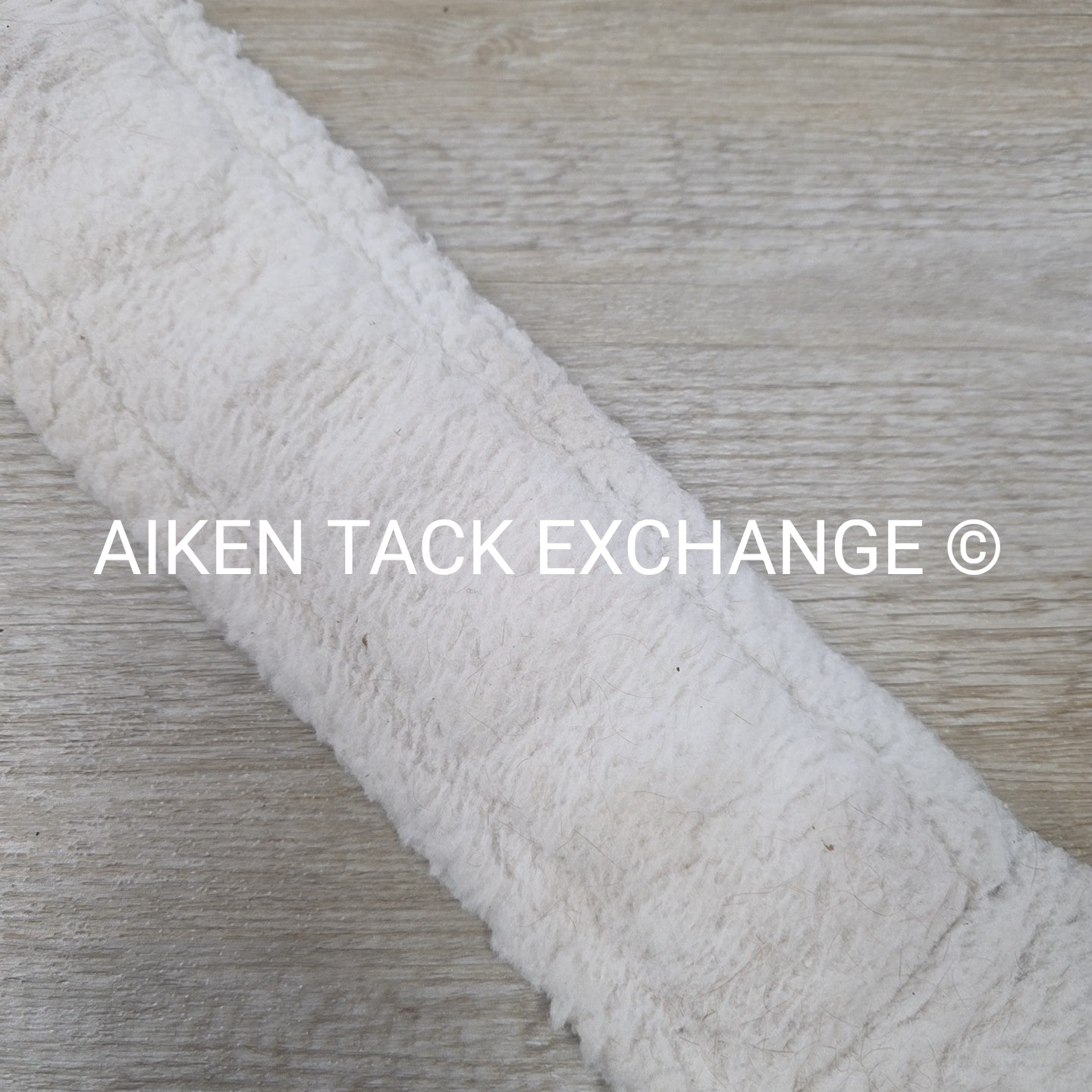 HFP Fleece Girth with Double End Elastic, Brown, 58"