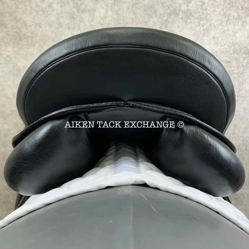 **SOLD** 2016 Prestige Passion K Monoflap Dressage Saddle, 18'" Seat, 34 Tree - Medium Wide, Wool Flocked Panels