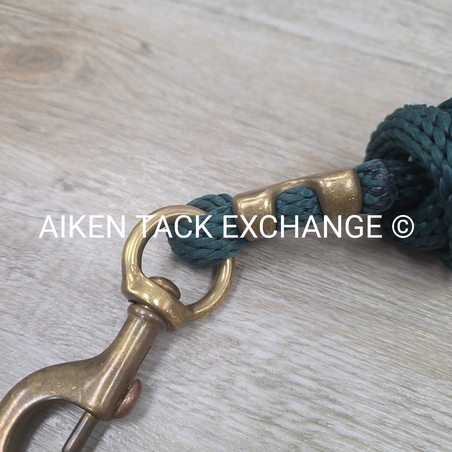 Nylon Lead Rope with Brass Snap
