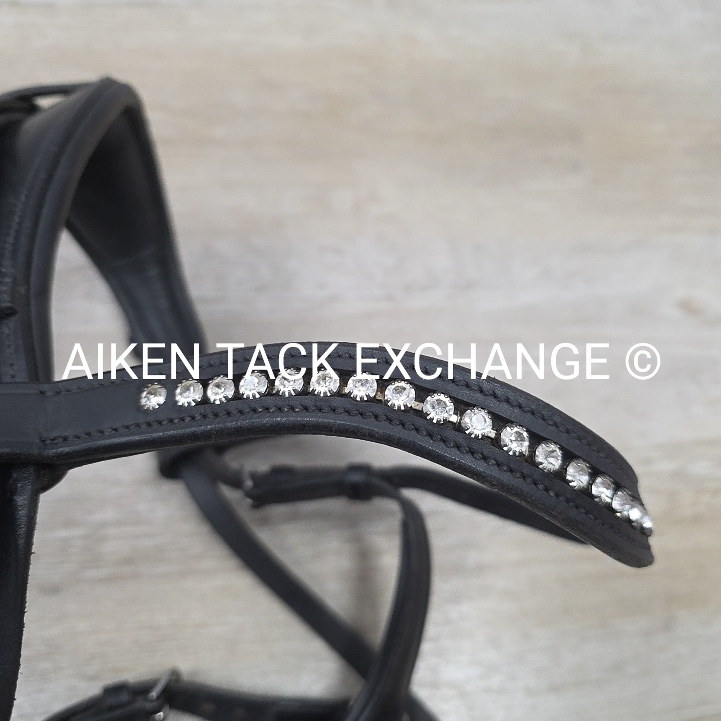 Tota Comfort System Drop Noseband Bridle, No Reins, Black, Size Full