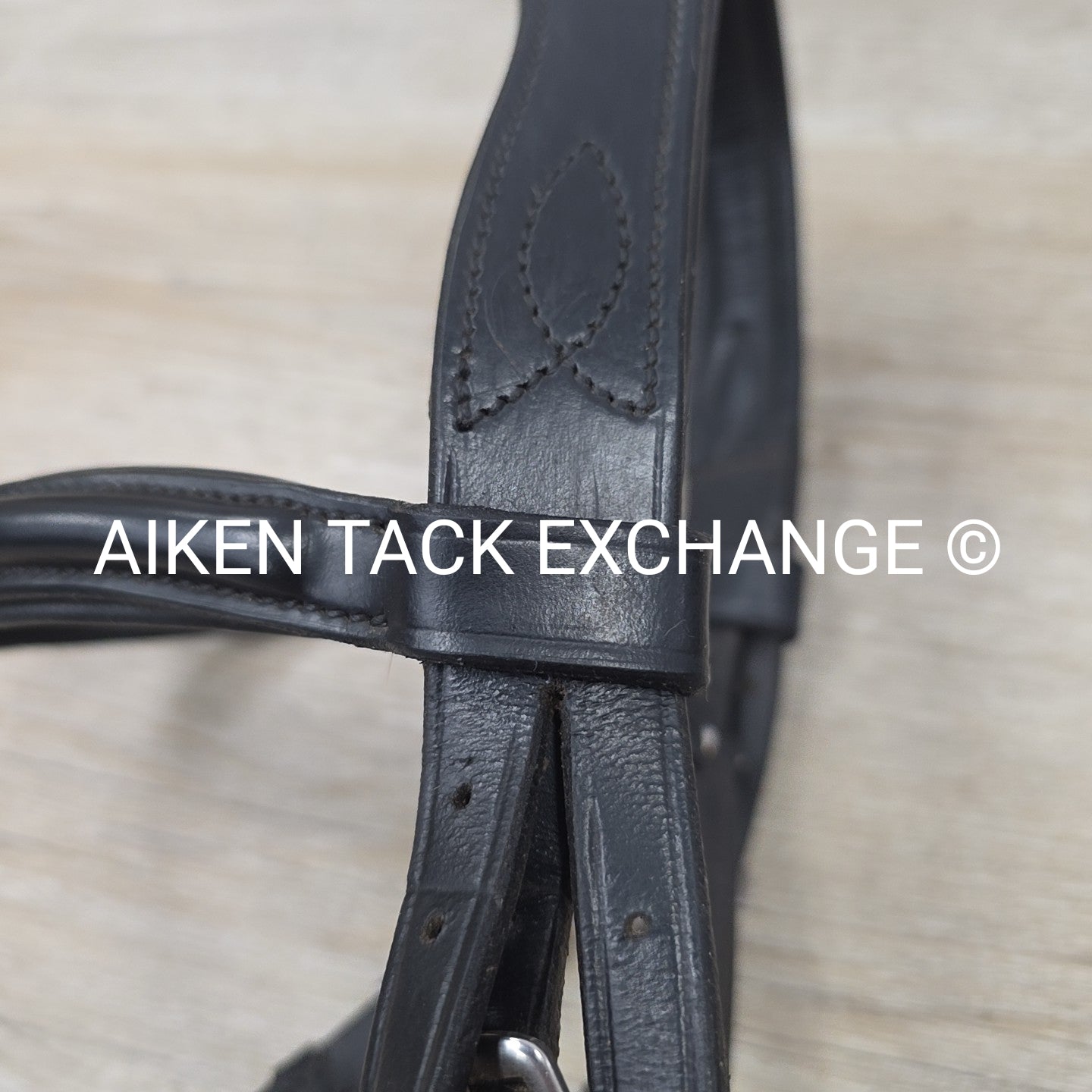 SmartPak Wellfleet Anatomic Bridle with Reins, Black, Size Full