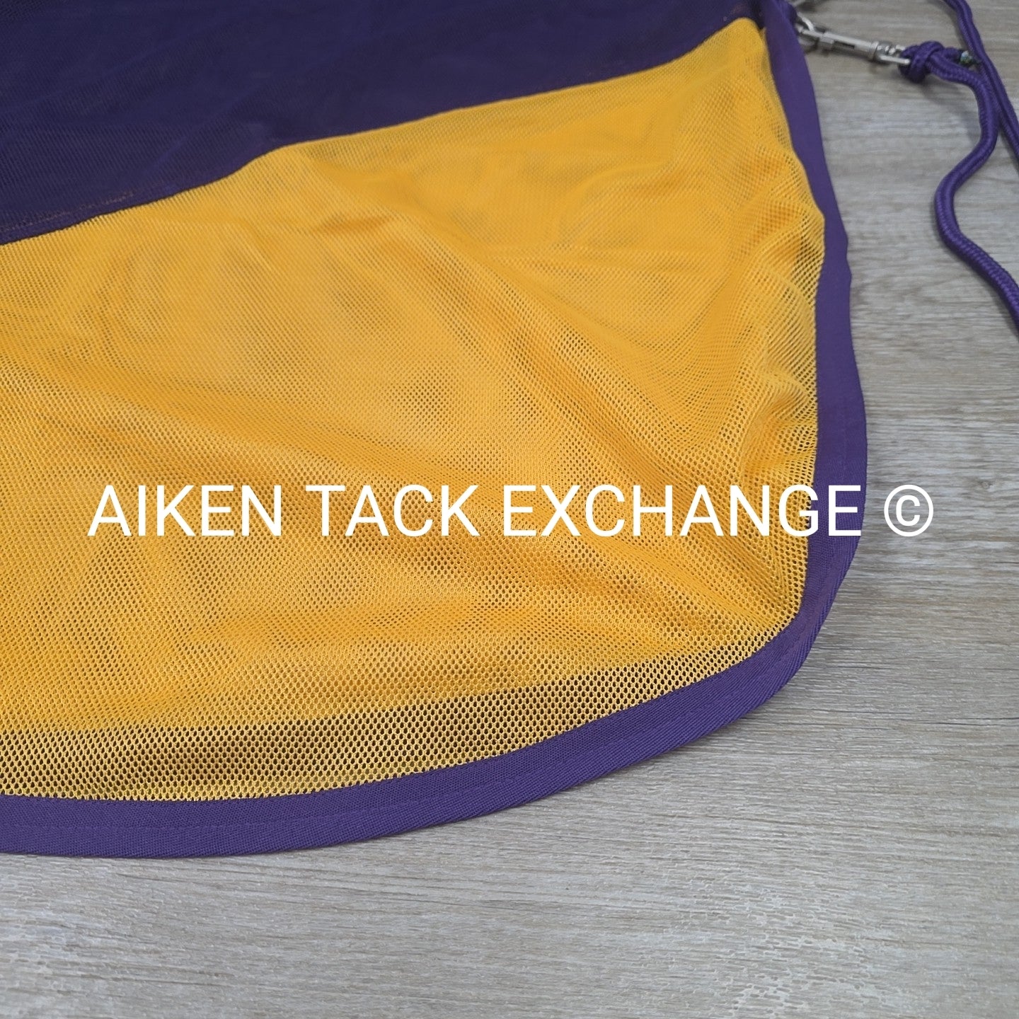 Fenwick Equestrian BodyGuard Mesh Cooler, Purple/Yellow, 76"