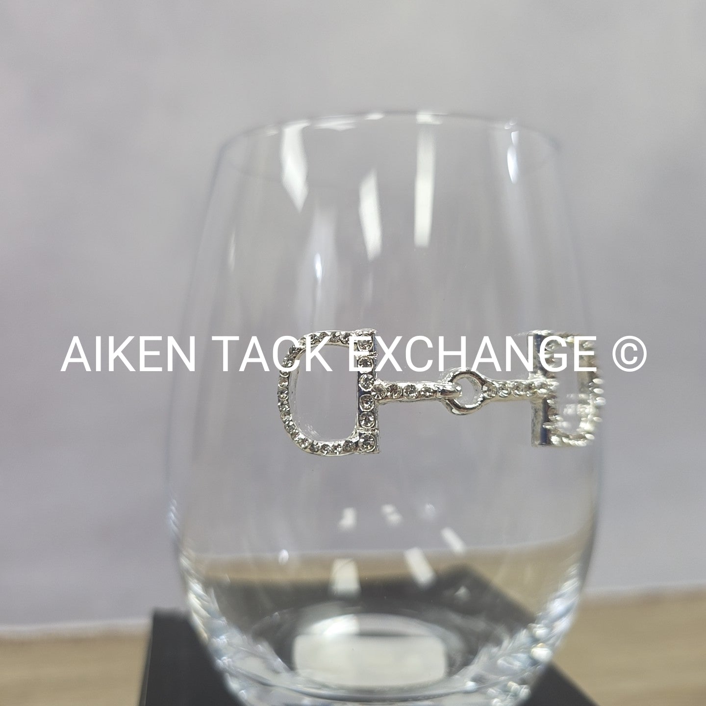 The Queen's Jewel's Snaffle Bit Stemless Glass