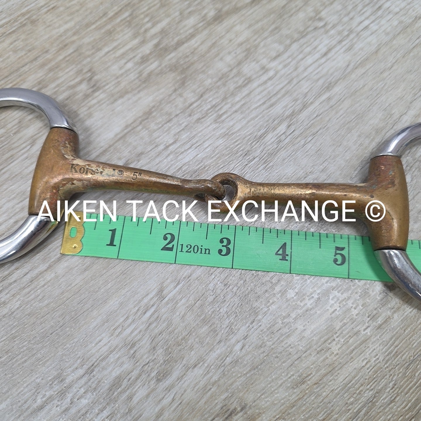 Korsteel Copper Single Joint Eggbutt Bit 5"