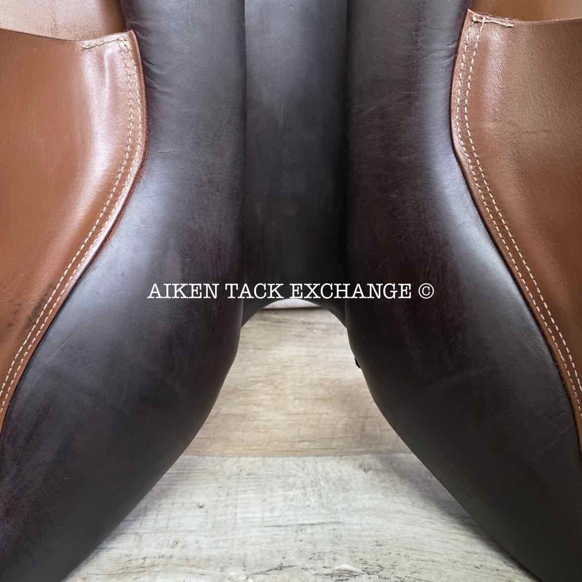 2004 Prestige Nona Garson Elite Close Contact Jump Saddle, 17" Seat, 33 Tree - Medium, Foam Panels