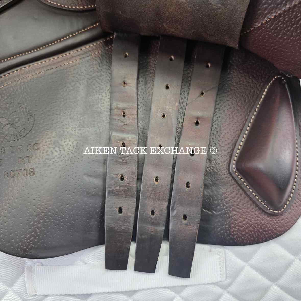 2021 CWD SE02 Close Contact Jump Saddle, 18" Seat, 3C Flap, Medium Tree, Foam Panels, Full Buffalo Leather