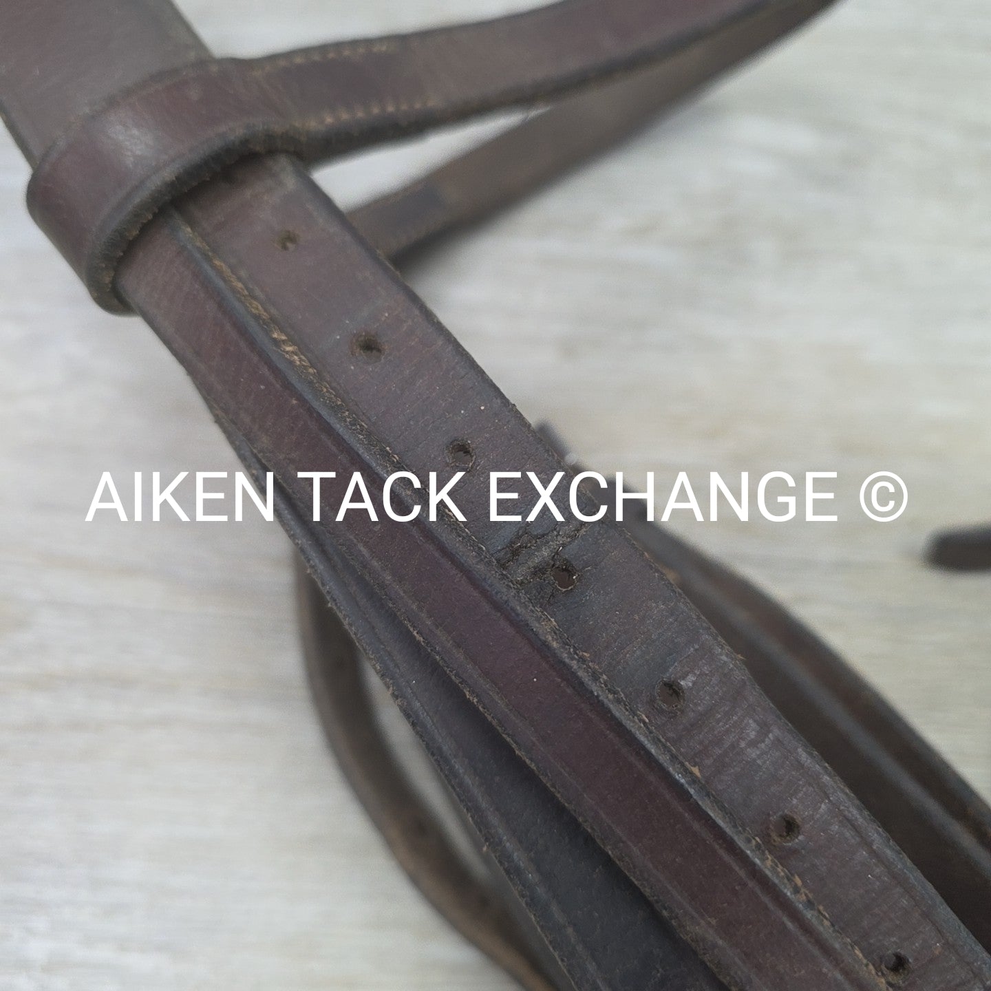 BARGAIN BUNDLE: Flat Hunt Bridle (No Cheek Pieces) & Flat Breastplate, Brown