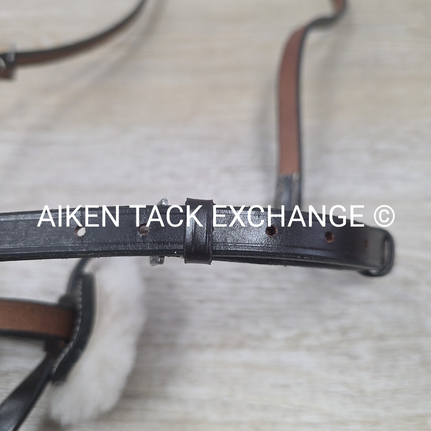 Berney Bros. Figure 8 Noseband, Brown, Size X-Full