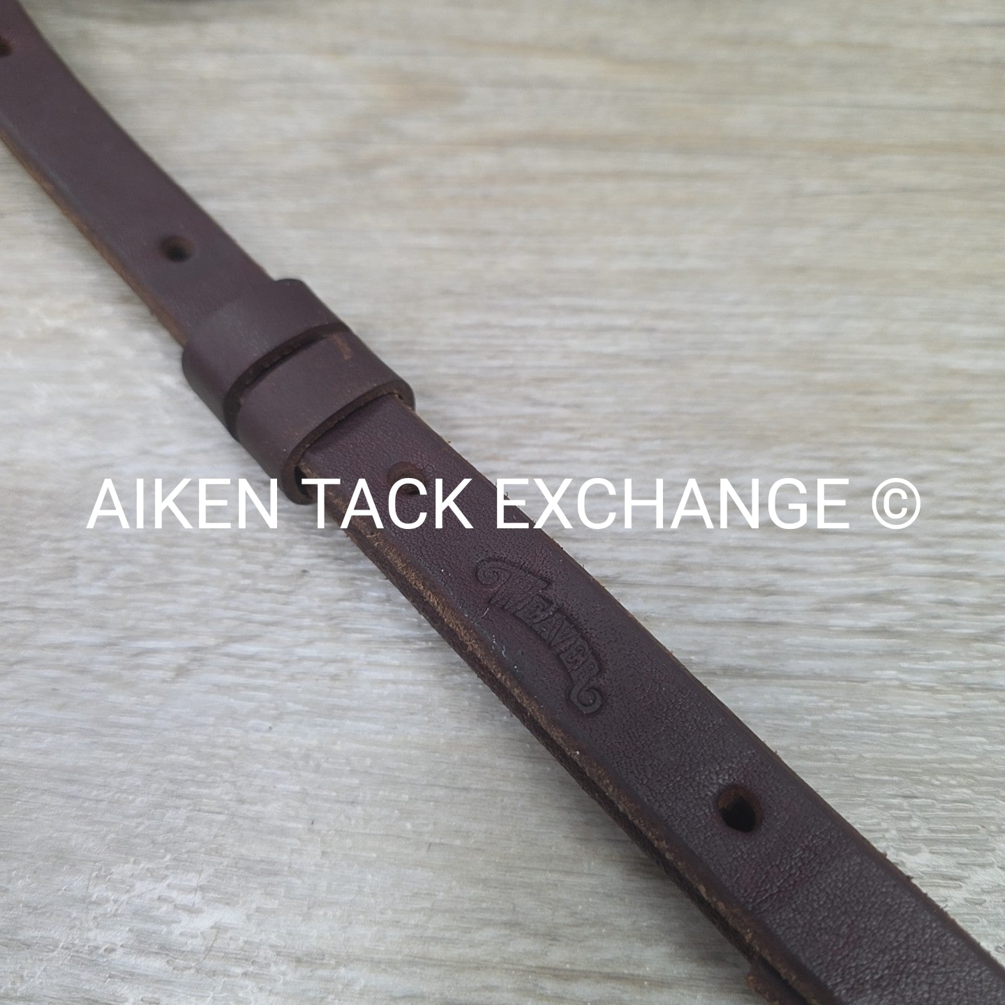 Weaver Leather Noseband with Tie Down Strap