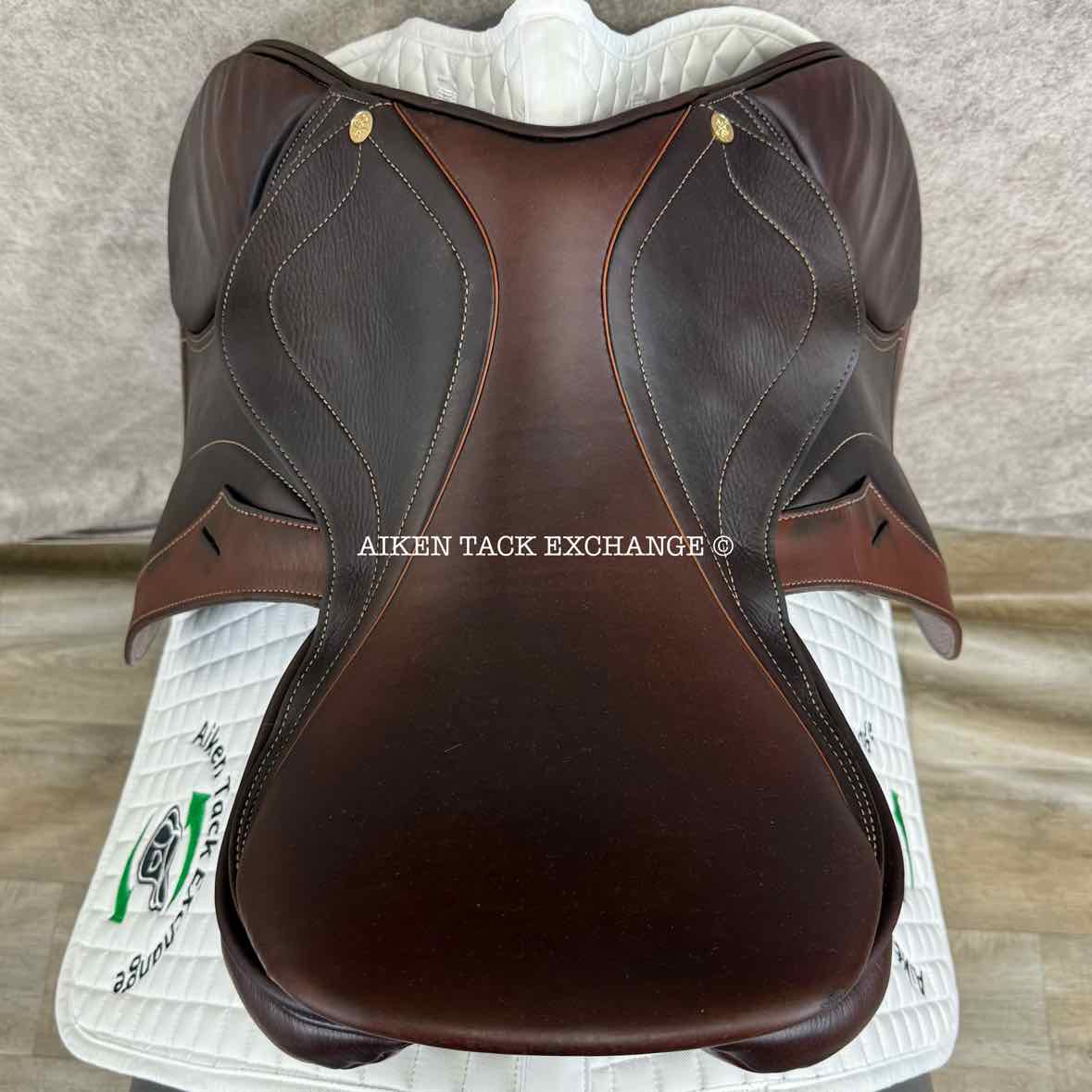 2017 Peter Horobin Stride Free Munich Jump Saddle, 17.5" Seat, Medium Wide Tree, Wool Flocked Panels