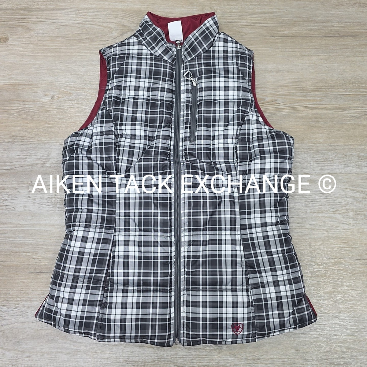 Ariat Reversible Insulated Puffer Vest, Women's Medium