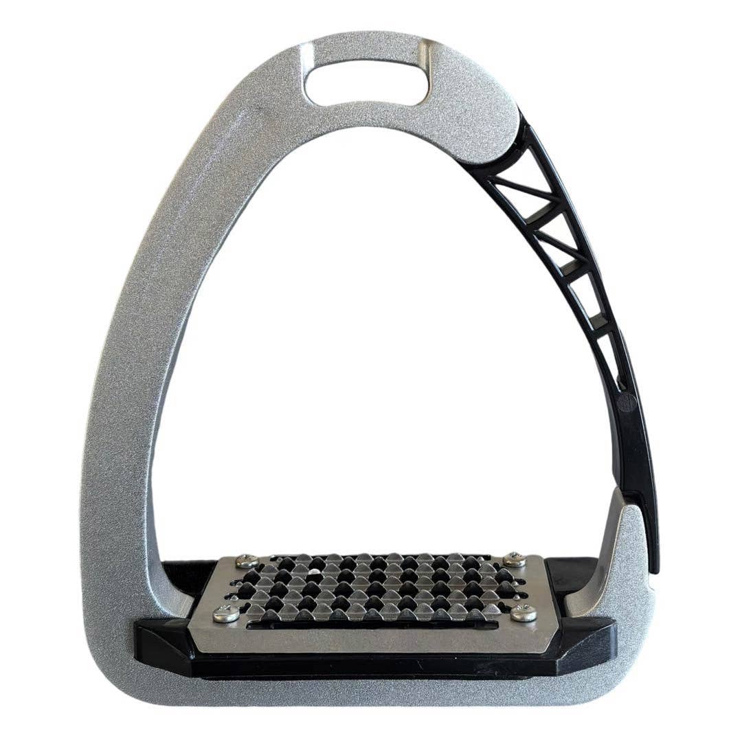 TuffRider Tech Safety Stirrups: Dark Grey / STD