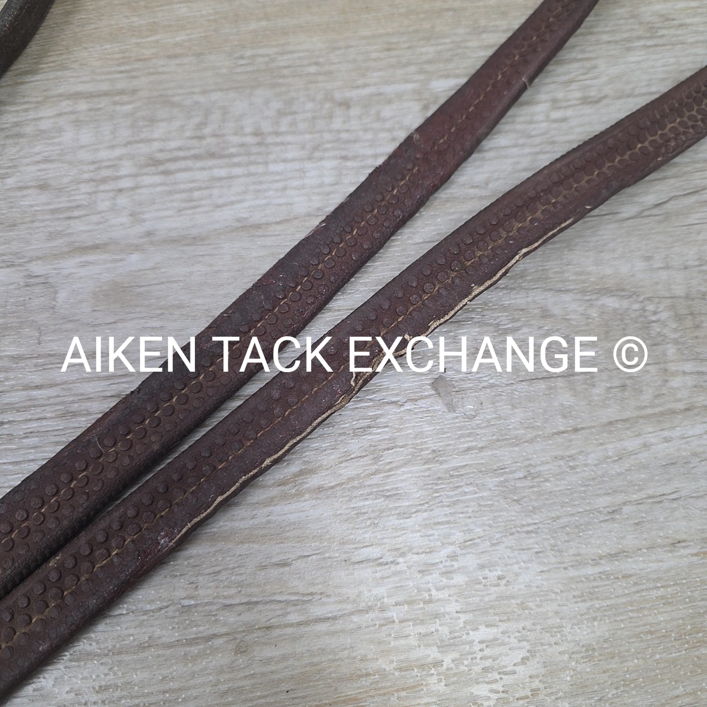 BARGAIN BUNDLE: Flash Bridle with 2 Pairs Rubber Reins, Brown, Size Full