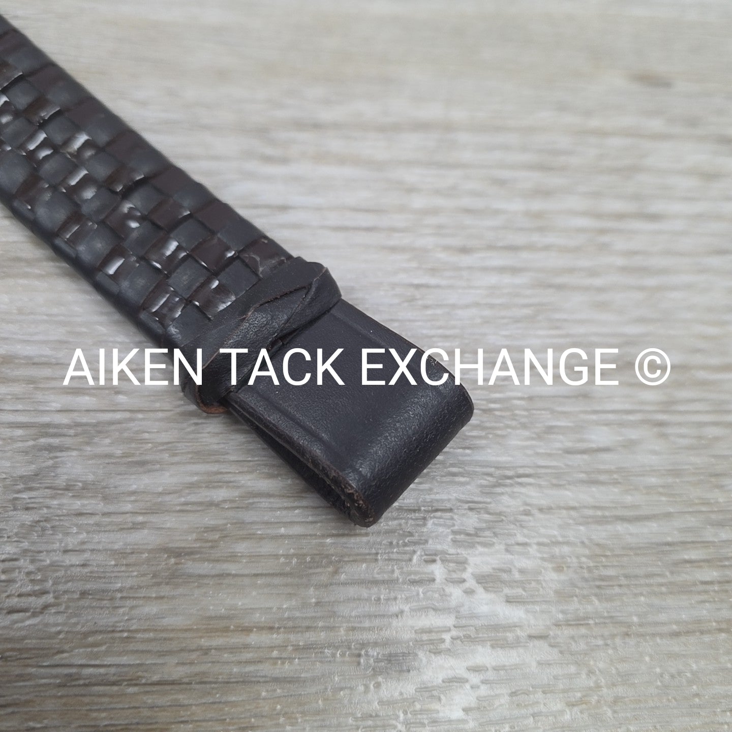 Leather Browband, Brown, 16"