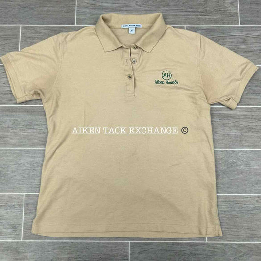 Aiken Hounds Short Sleeve Polo Top, Size Medium