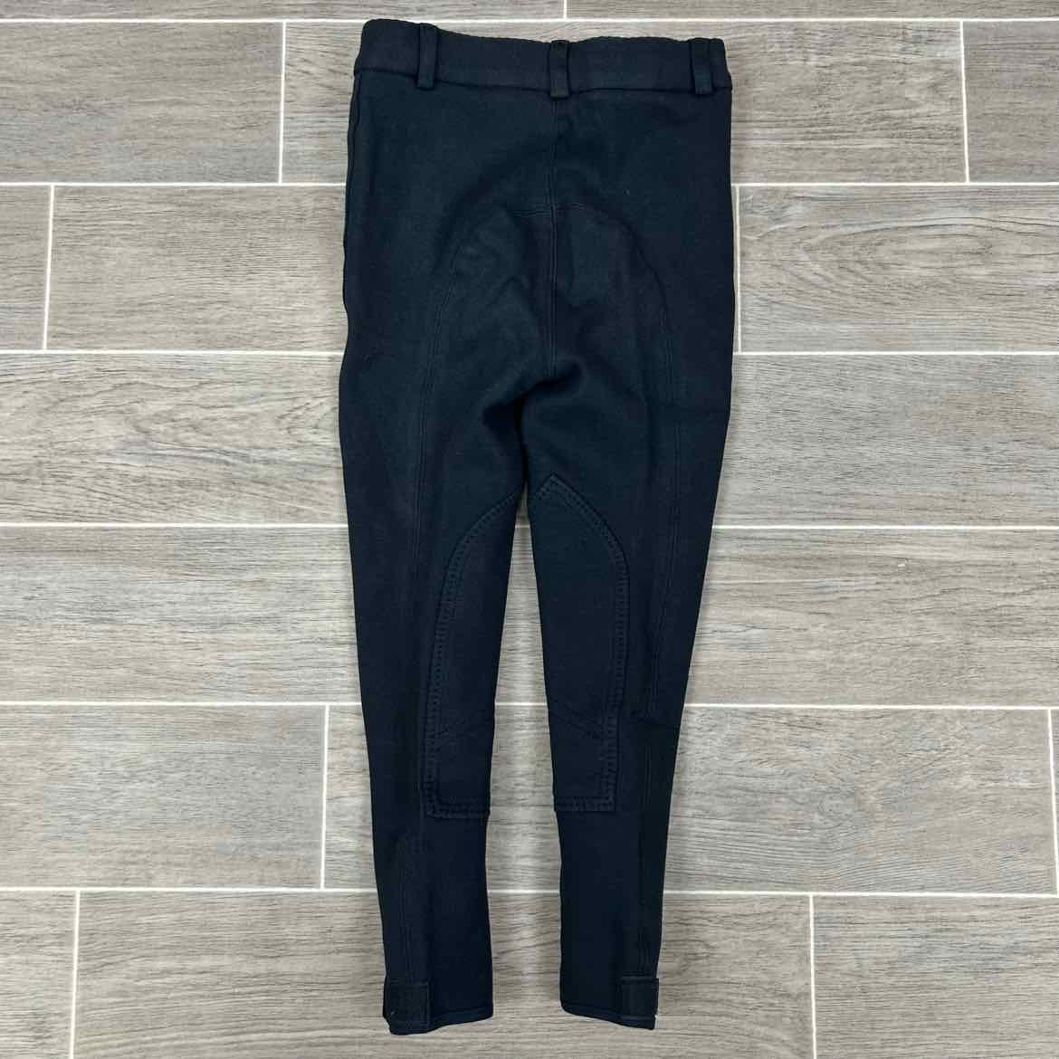 Royal Highness Children's Knee Patch Breeches, Black, Size 6, Brand New