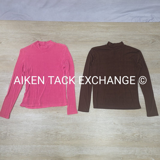 BARGAIN BUNDLE: 2 Western Slinky Show Shirts, Various Brands, Size Large