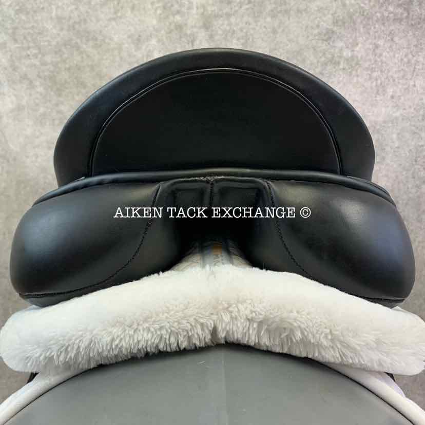 2008 Albion SLK Dressage Saddle, 17.5" Seat, Standard Flap, Medium Tree, Wool Flocked Panels