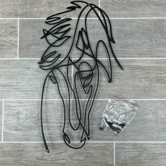 Metal Horse Wall Decor