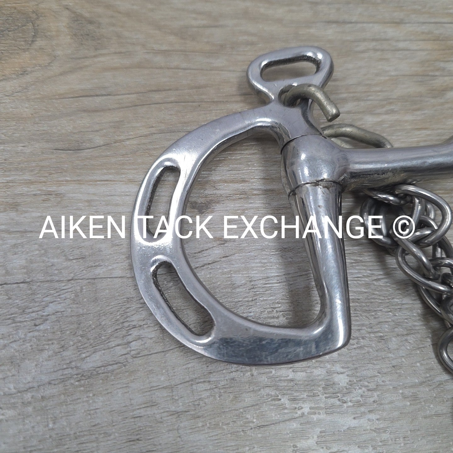 Mullen Mouth Uxeter Kimberwick Bit 4.75"