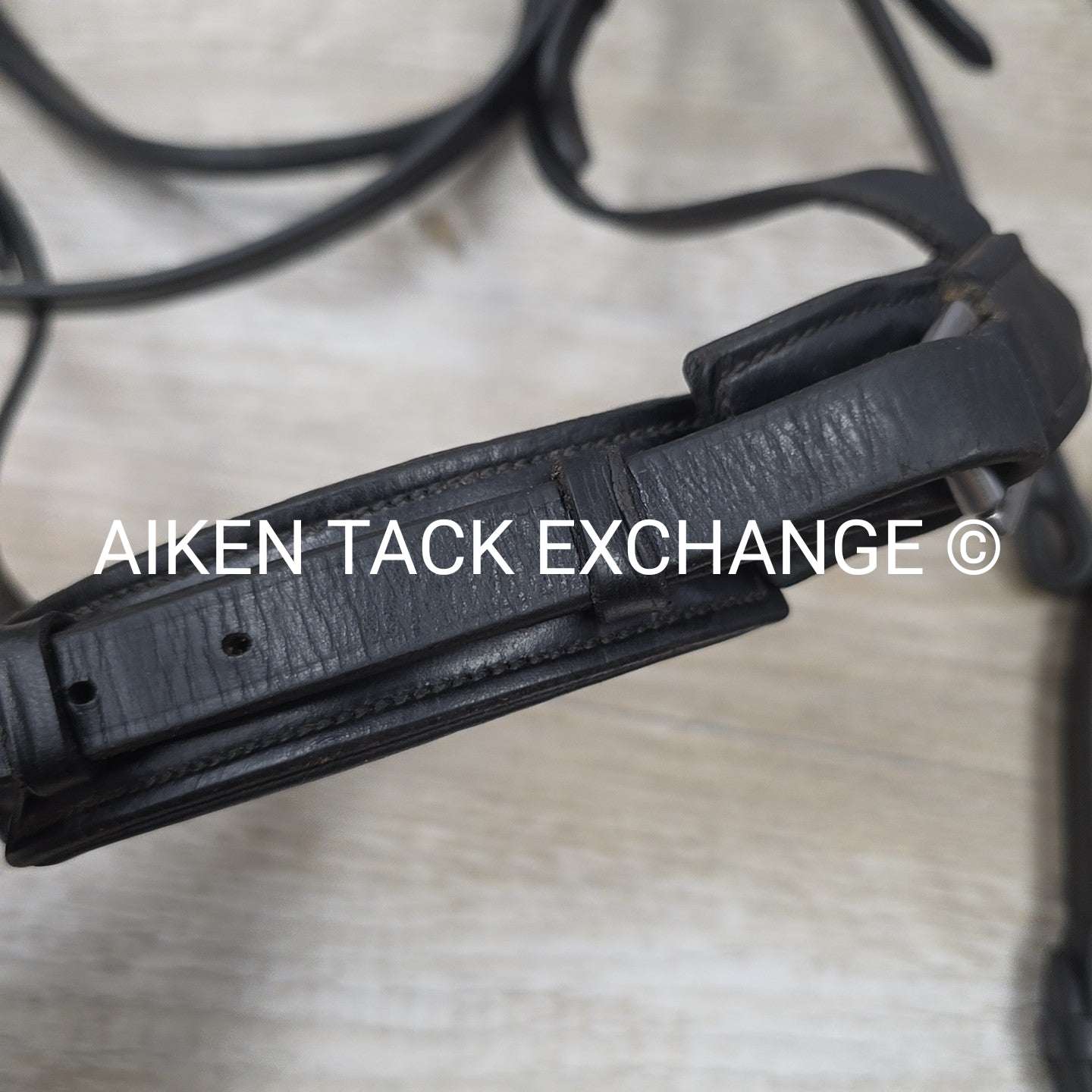 KL Select Monocrown Double Weymouth Bridle with Both Reins, Black, Size Full