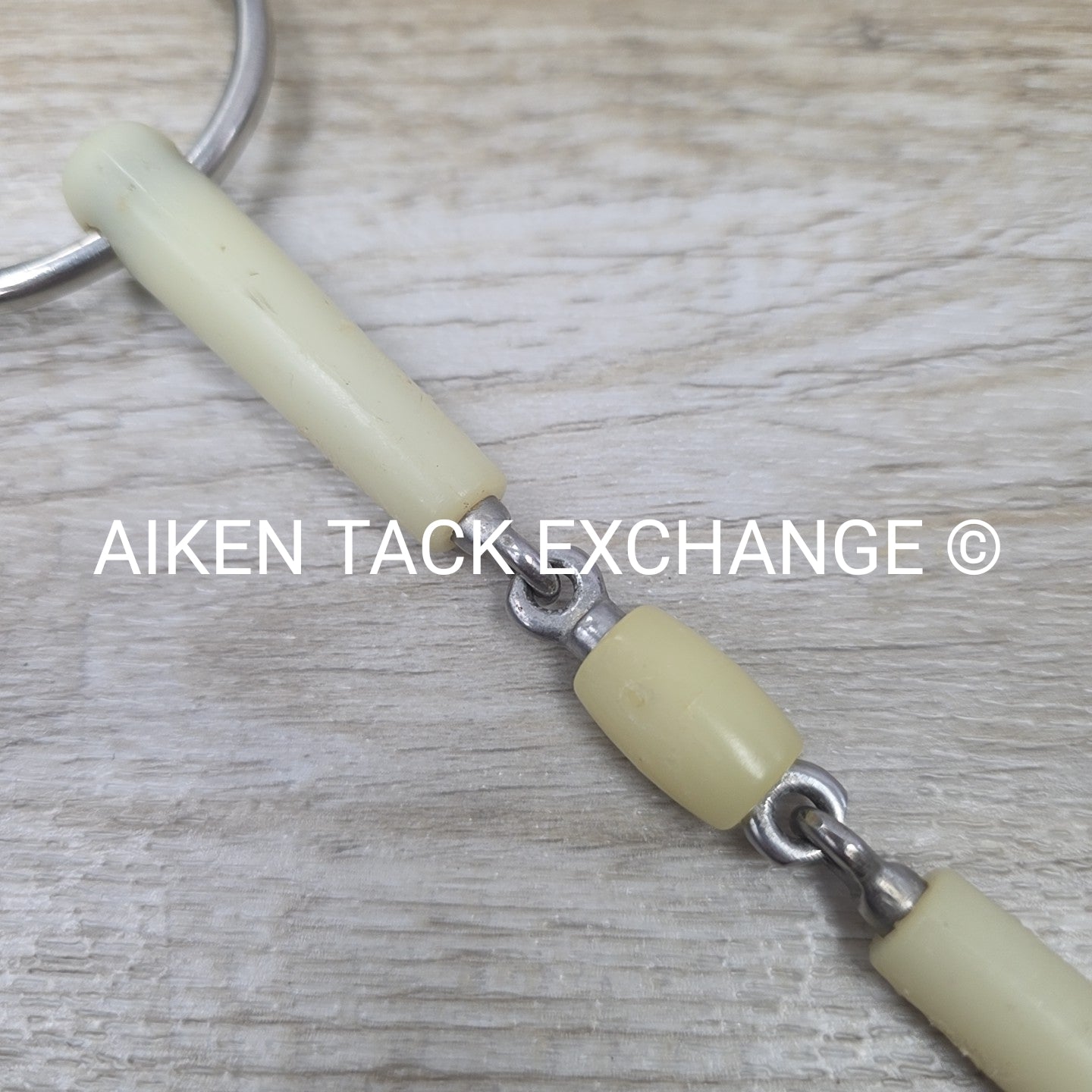 Happy Mouth Double Joint Loose Ring Bradoon Bit 6"