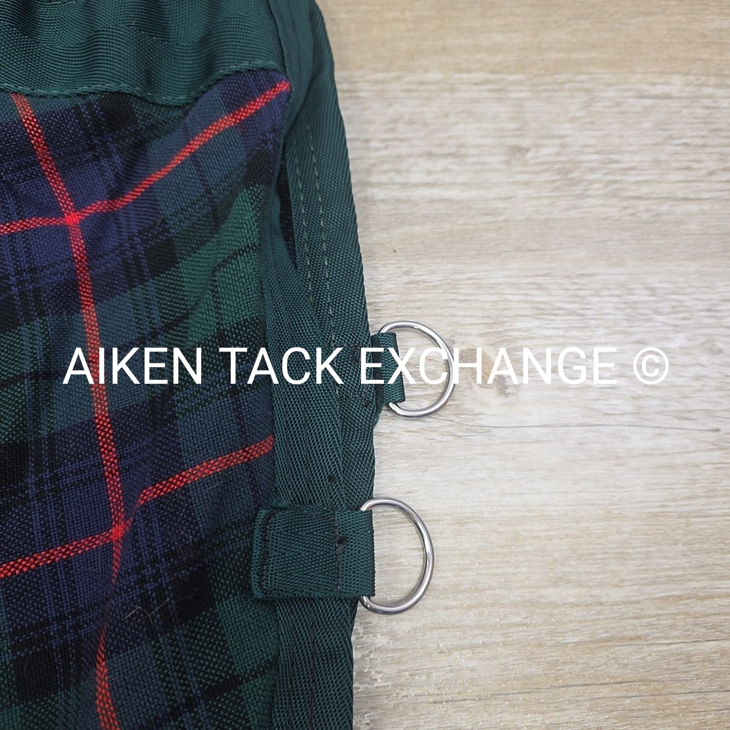 5/A Baker Original Tartan Plaid Stable Sheet, Size 72"