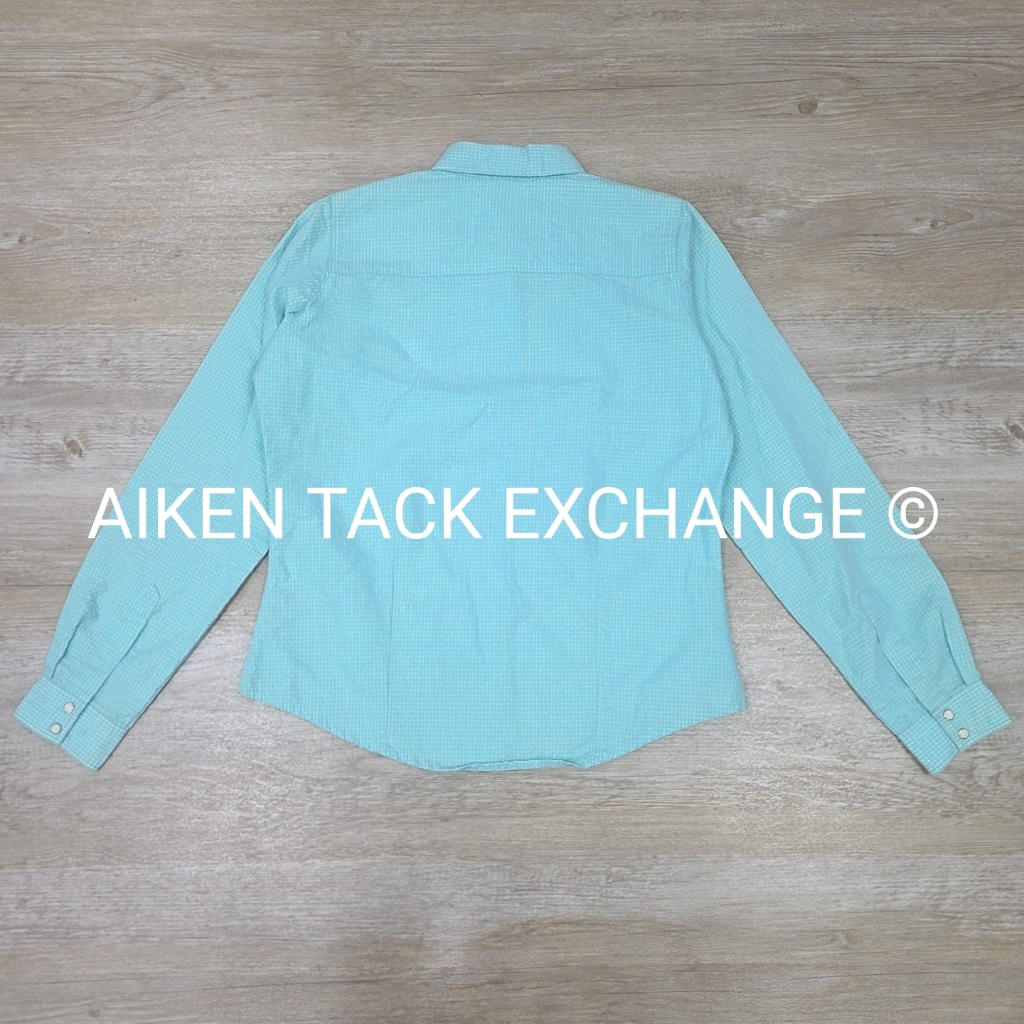 Twenty X Long Sleeve Pearl Snap Collared Shirt, Size Medium