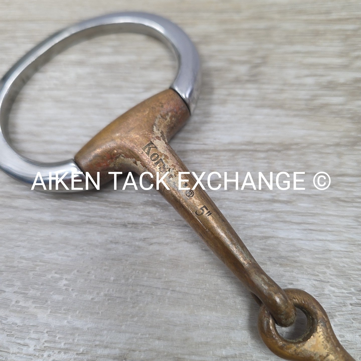 Korsteel Copper Single Joint Eggbutt Bit 5"