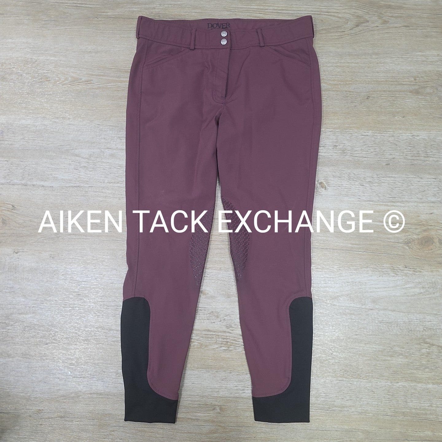 Dover Saddlery Wellesley Silicone Grip Knee Patch Breeches, Size 32