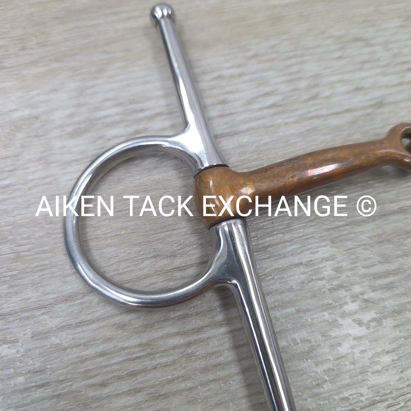 Korsteel Copper Single Joint Full Cheek Bit 5.5"