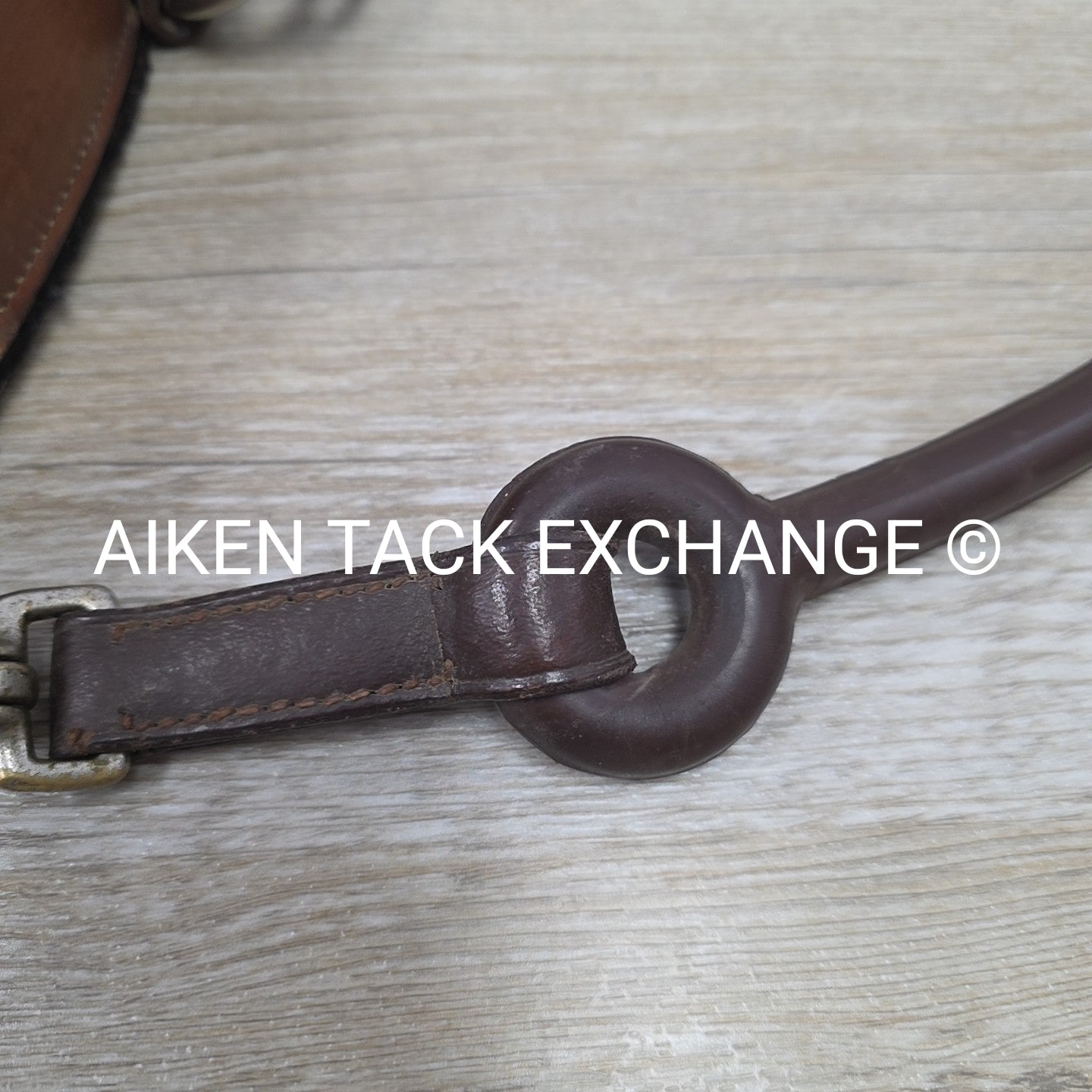 BARGAIN BUNDLE: Leather Surcingle with 2 Rubber & Leather Side Reins