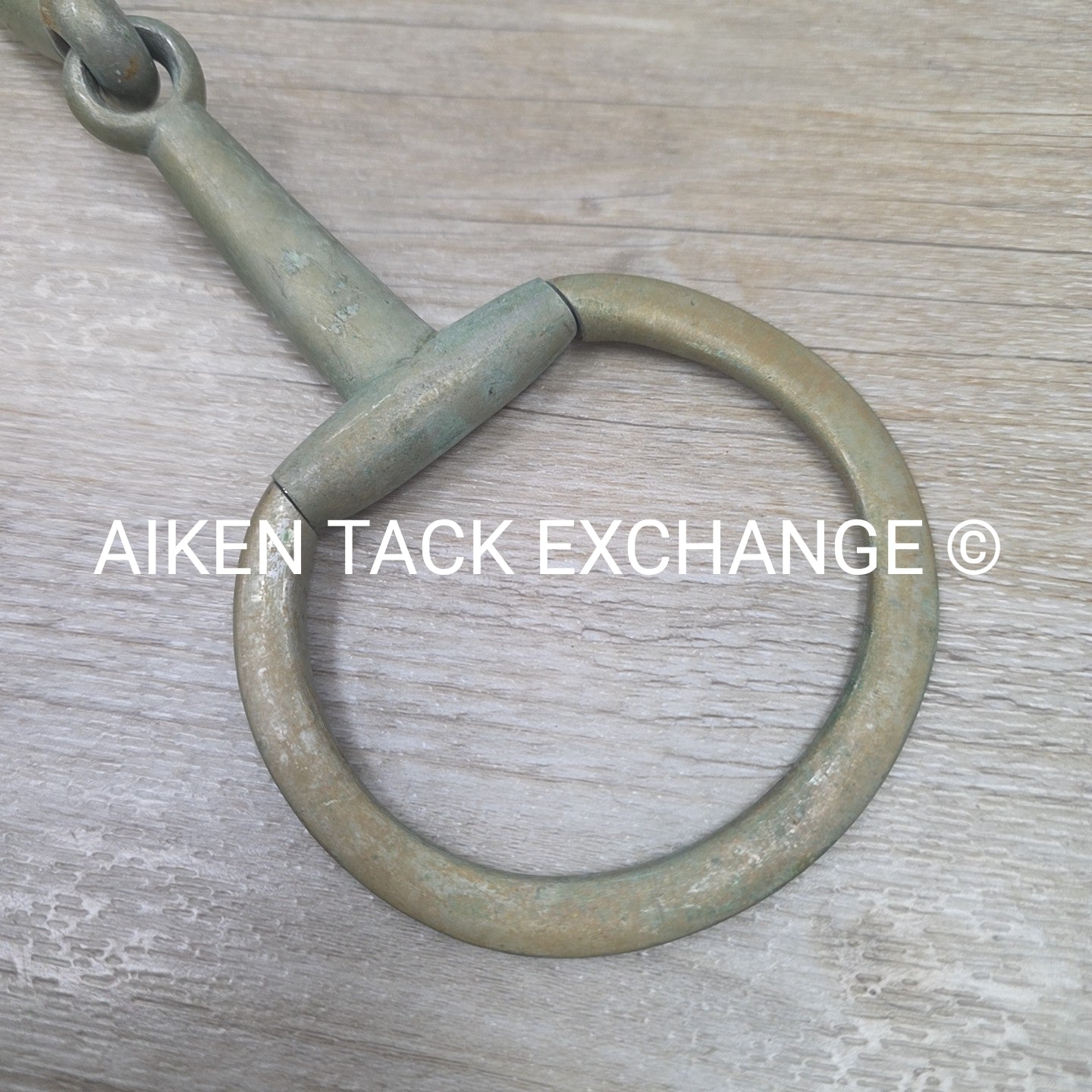 Single Joint Heavy Duty Flat Ring Eggbutt Bit 5.75"