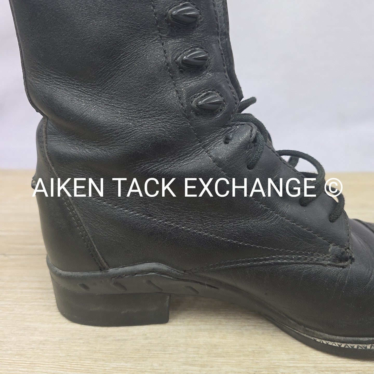 Ariat Lace Up Paddock Boots, Size 8