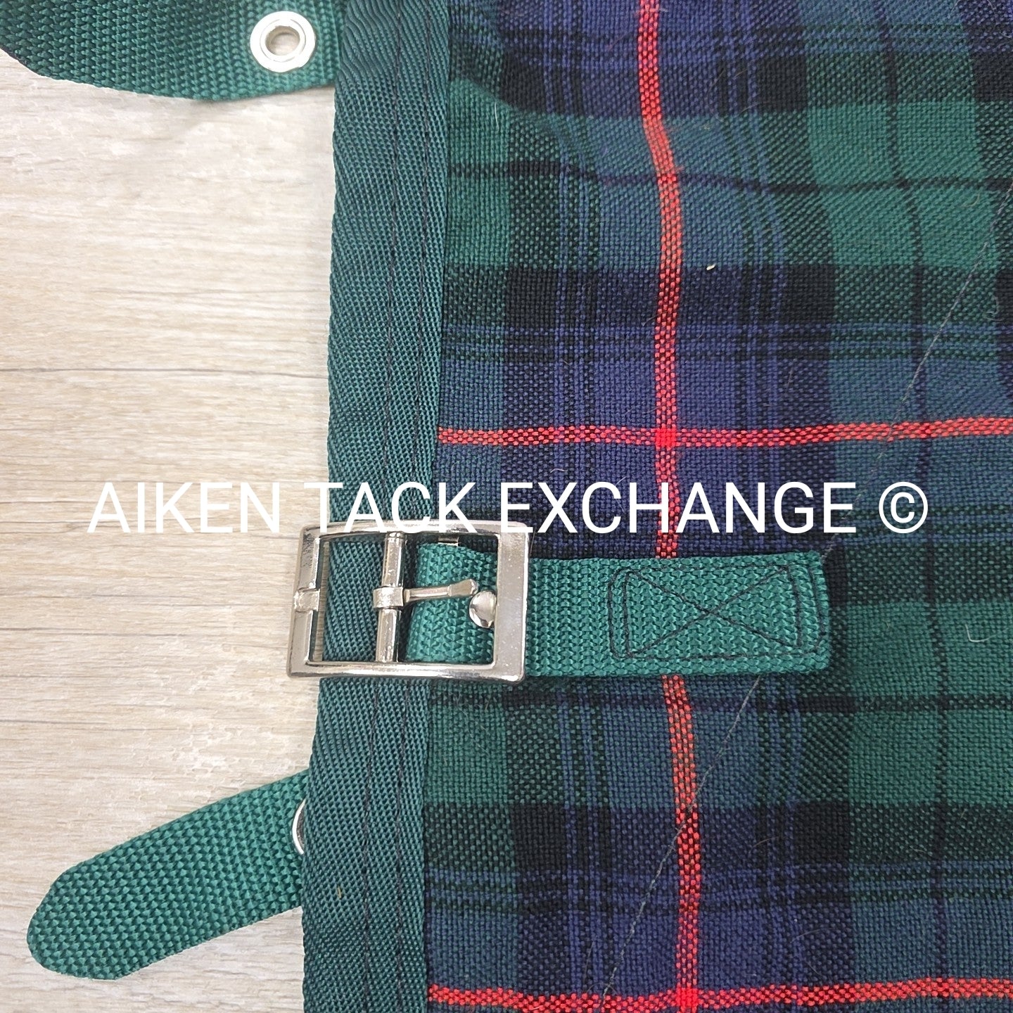 5/A Baker Original Tartan Plaid Stable Sheet, Size 72"