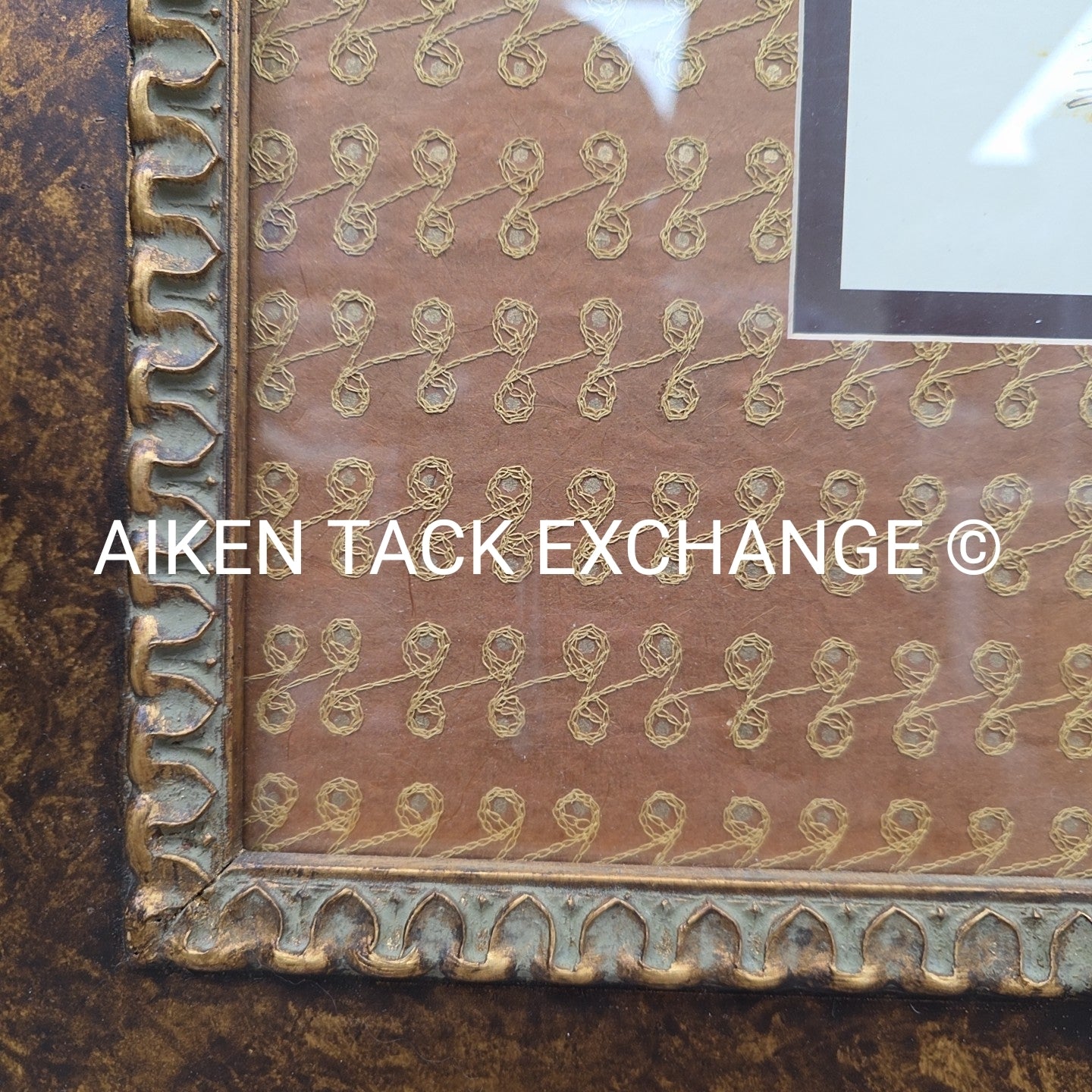 PL. 10 Nougat by L. Penicut, Embroidered, Matted, Framed, 31" x 27"