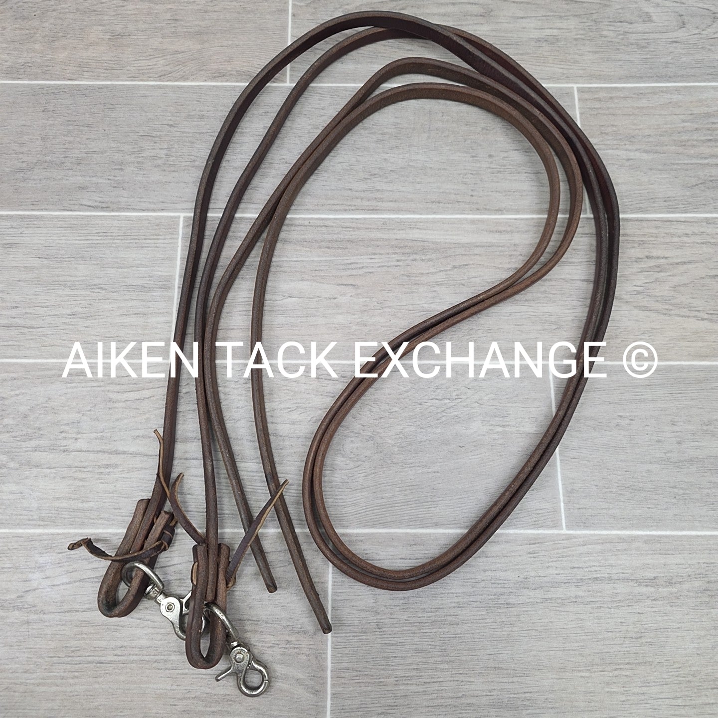 Western Browband Bridle with Split Reins, Brown, Size Full