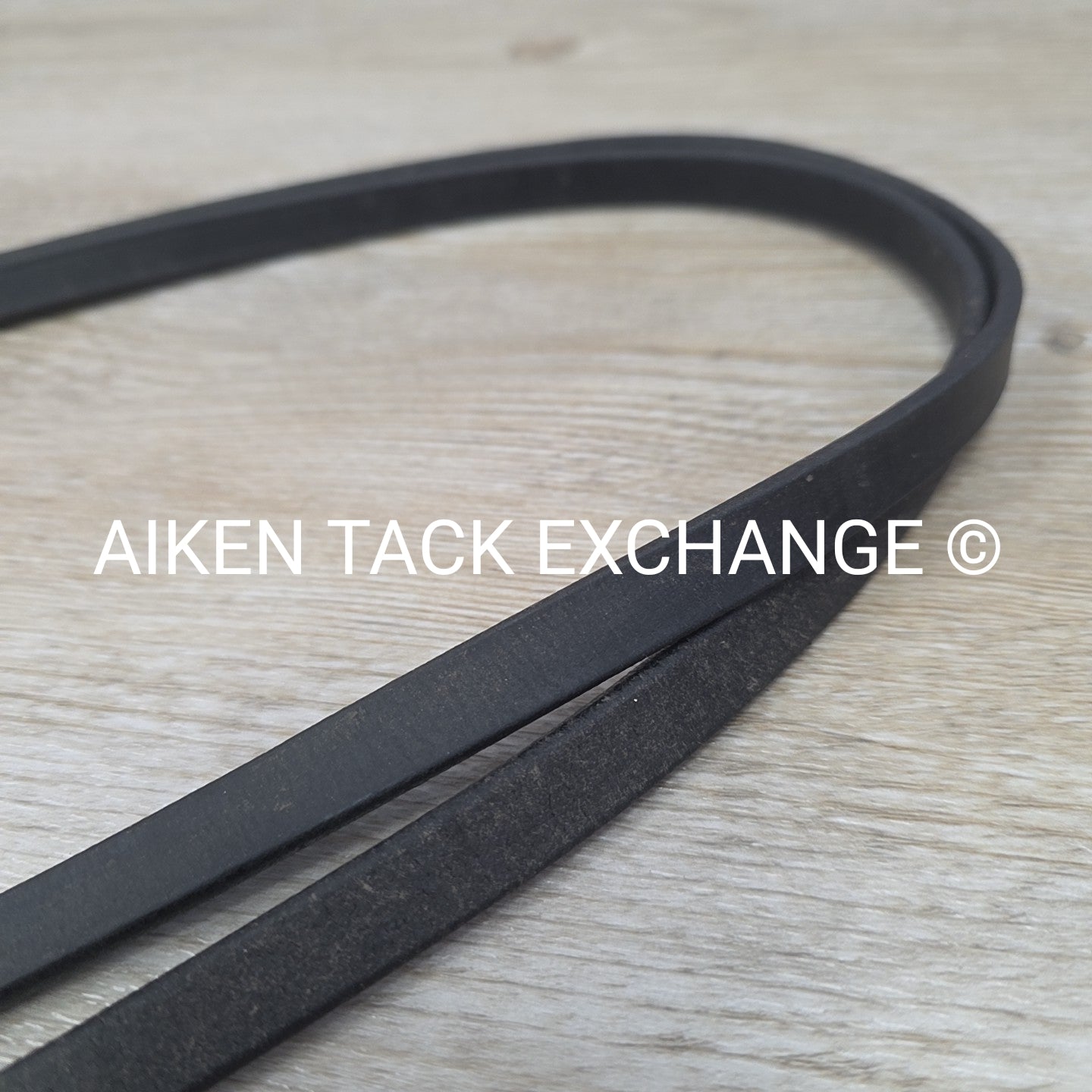 Rolled Leather Curb Reins