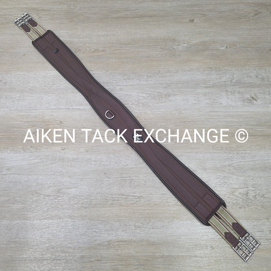 Flex Rider Comfort Flo Double End Elastic Girth, Brown, 50"