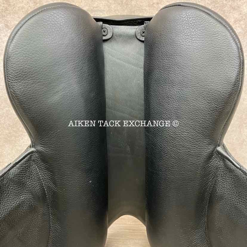 2024 Envy by Custom Saddlery Motion Monoflap Dressage Saddle, 17.5" Seat, Adjustable Tree, Wool Flocked Panels