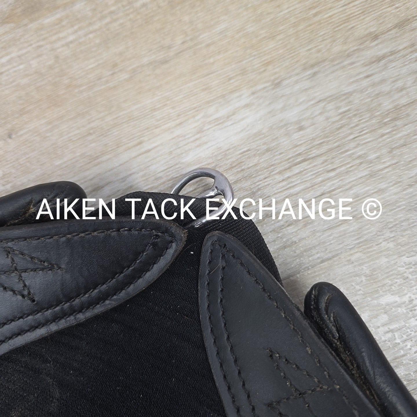 Total Saddle Fit StretchTec Shoulder Relief Girth with Leather Liner, Black, 20"